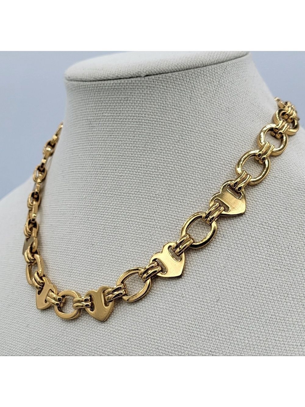 Juicy Couture Gold Tone Heart Necklace #2904